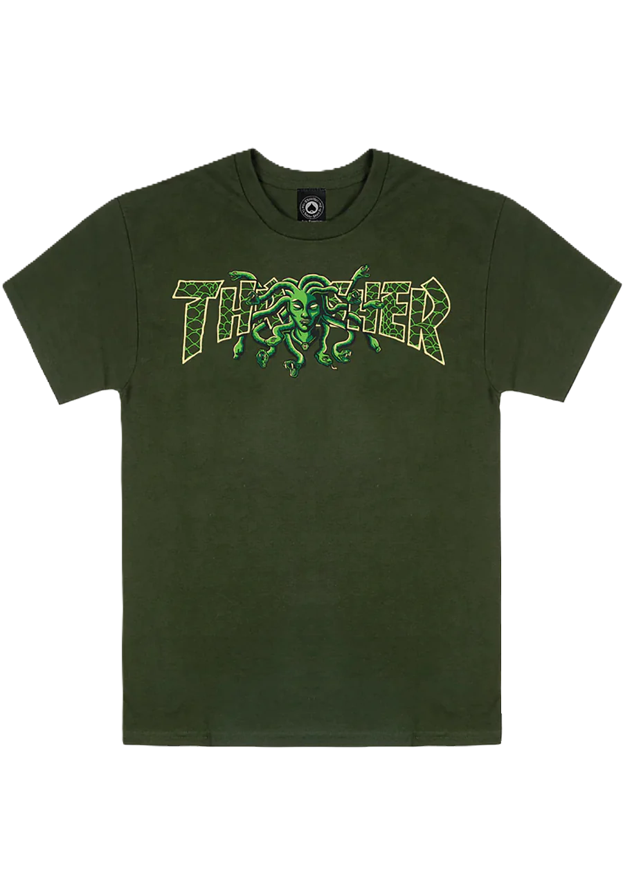 Tee-shirt Thrasher Medusa Forest Green