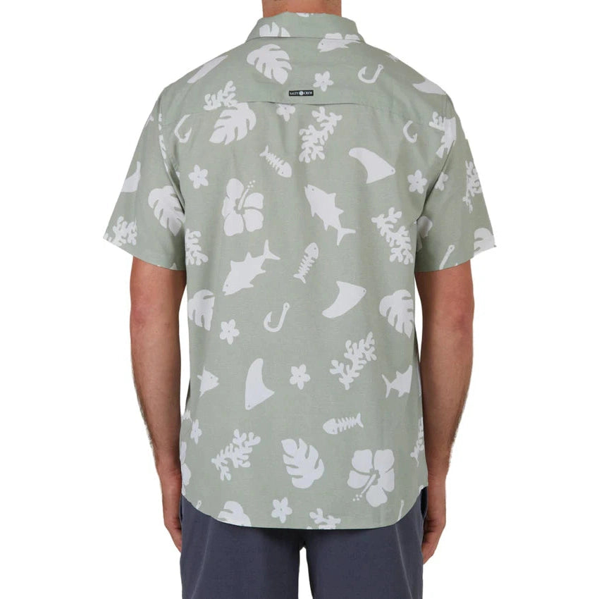 Chemise Salty Crew Shoots Dusty Sage