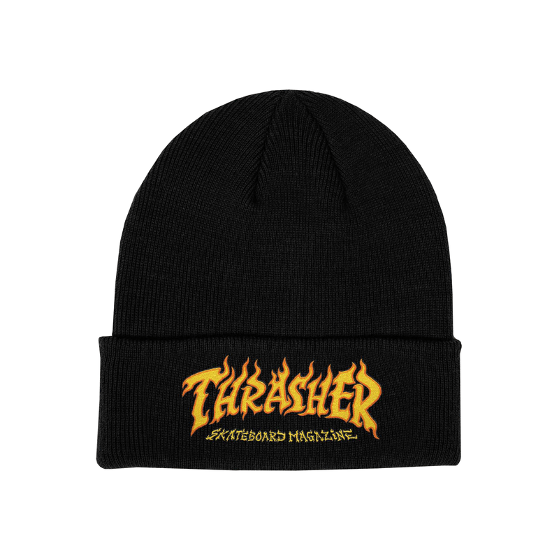 Bonnet Thrasher Fire Logo Black