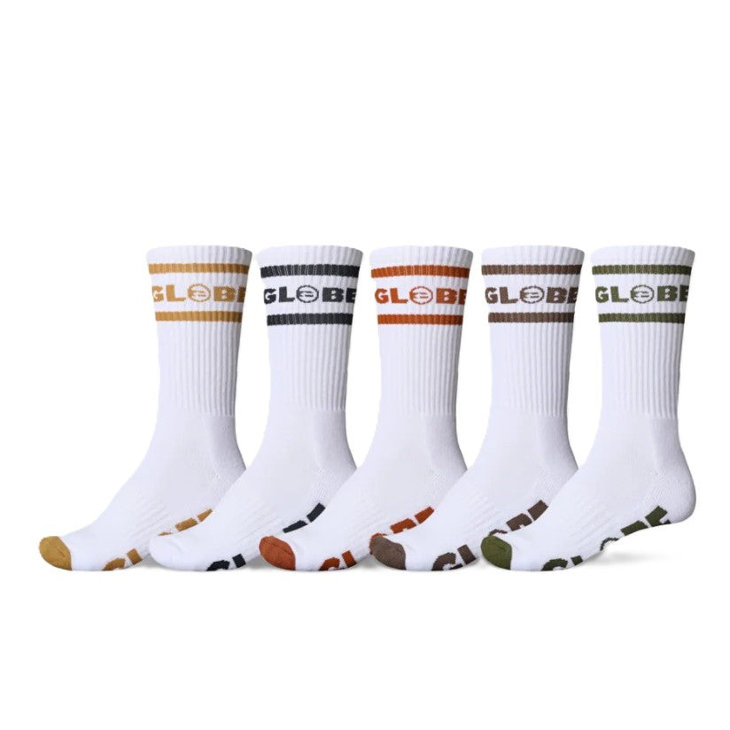 Chaussettes Globe Tilt Hi Pack de 5