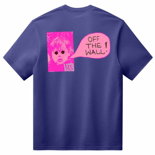 Tee Shirt Vans Side Talk Blue