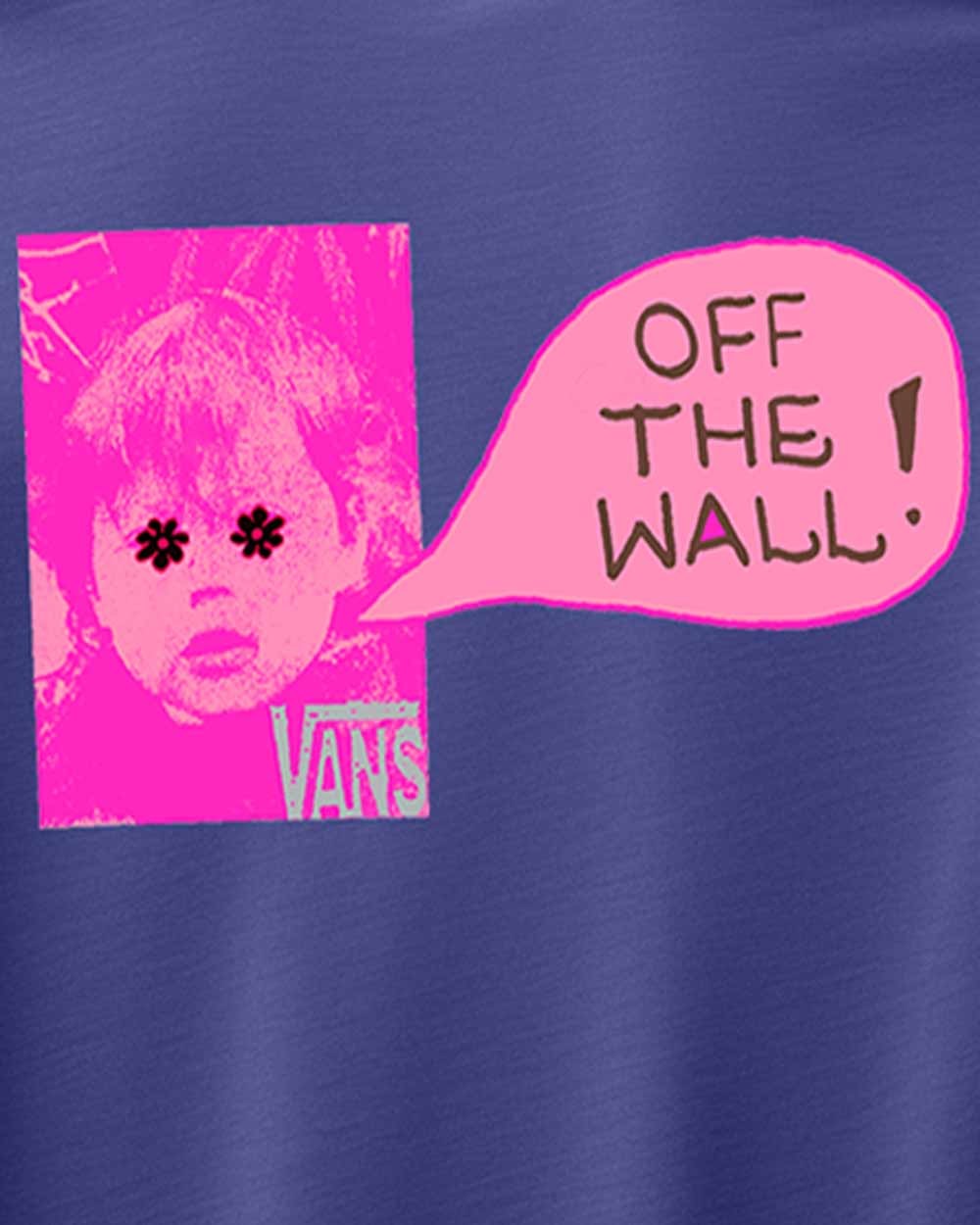 Tee Shirt Vans Side Talk Blue