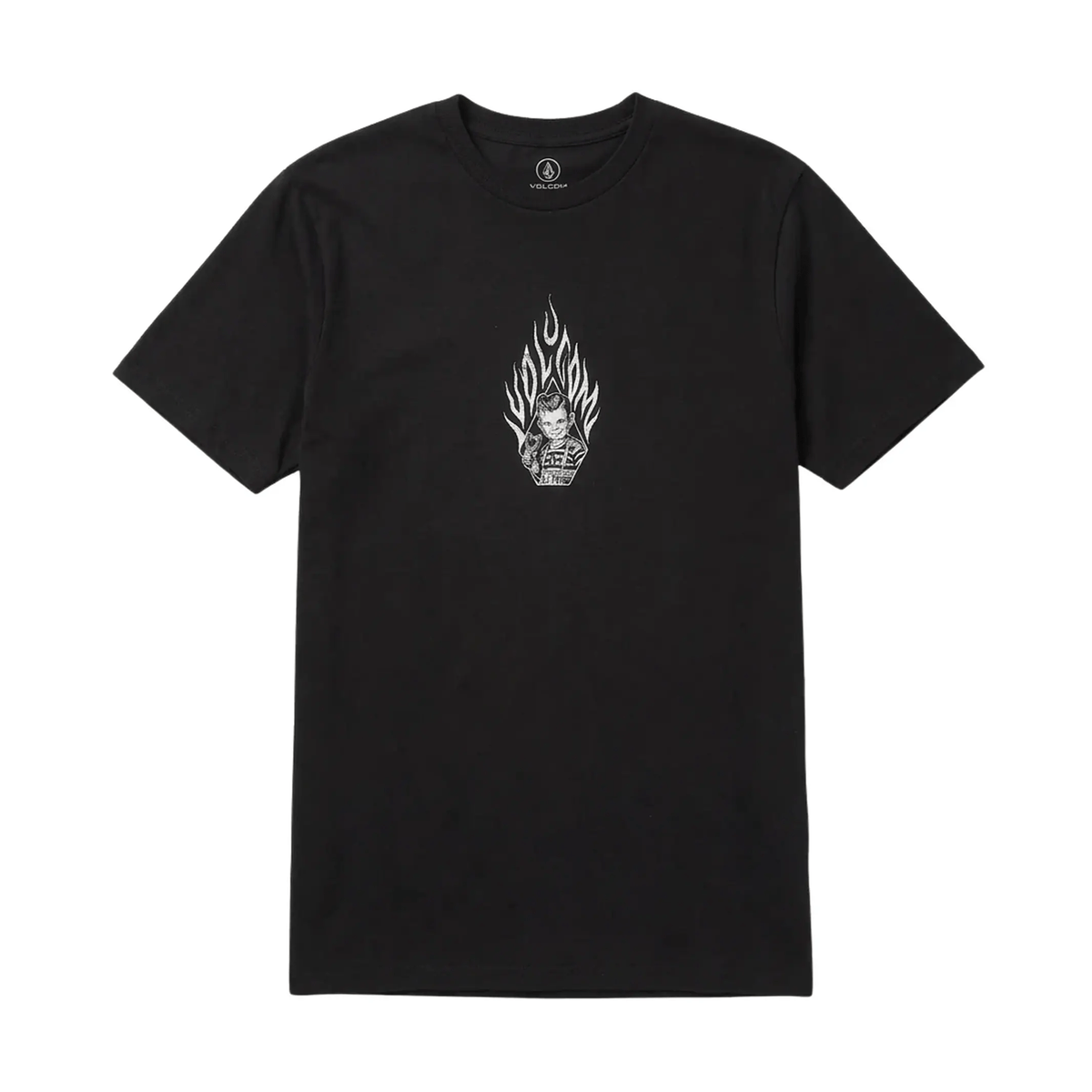 Tee-Shirt Volcom Firecar Black
