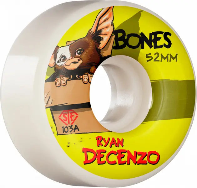 Roues Bones STF V2 52mm 103A Decenzo