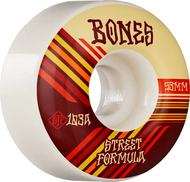 Roues Bones STF V4 103A 53mm Retros