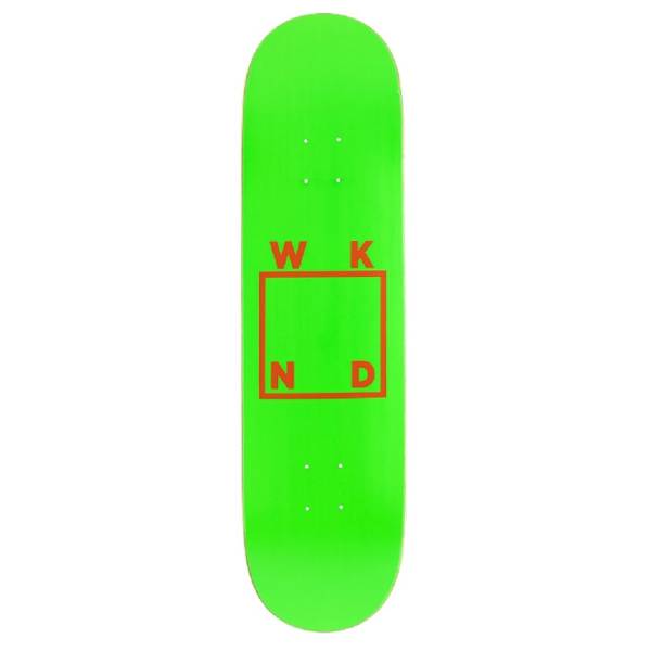 Planche WKND Logo Green Orange 8.25"