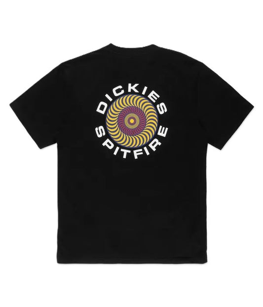 Tee Shirt Dickies x Spitfire Black