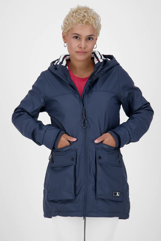 Veste Femme Alife and Kickin Audrey Raincoat Marine