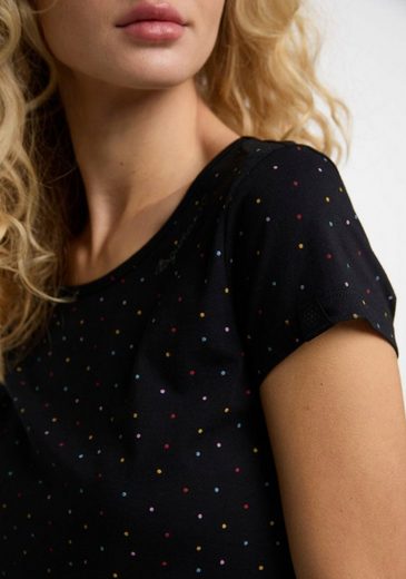 Tee-shirt Femme Ragwear Mintt Dots Black