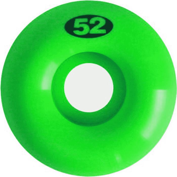Roues Nude 52mm Fluo Green