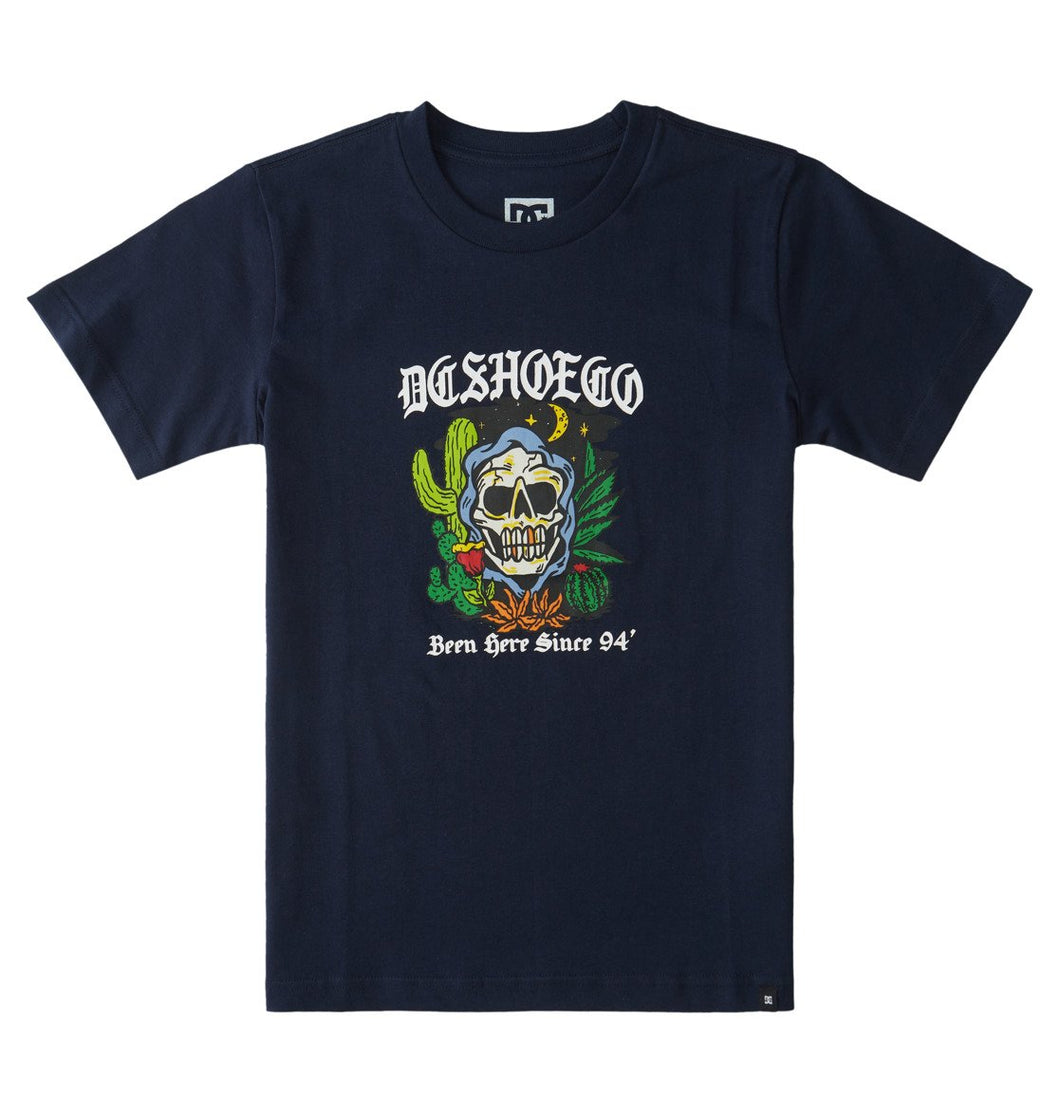 Tee-shirt Enfant DC Shoes Been Here Navy