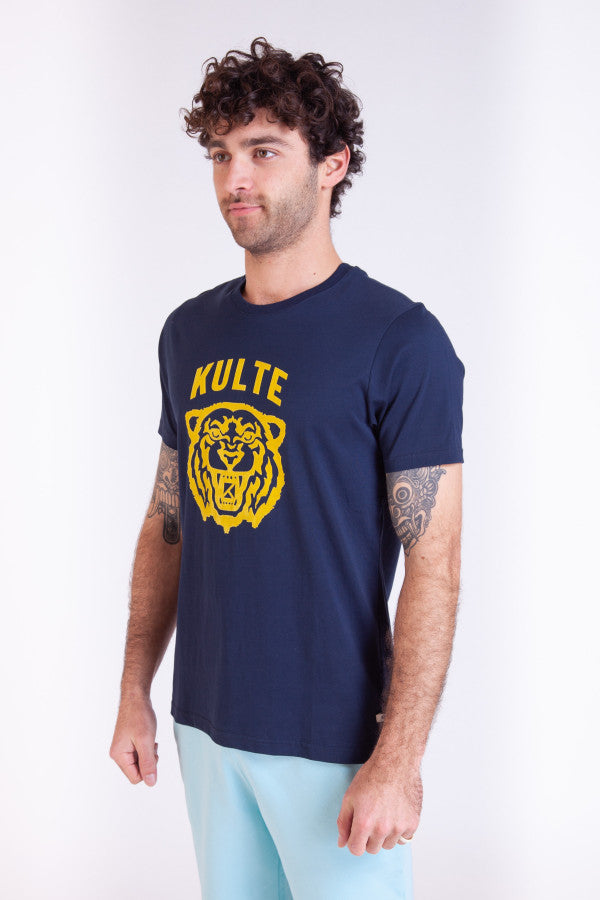 Tee-shirt Kulte Tigre Navy