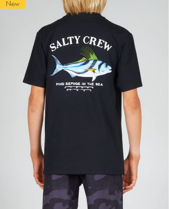 Tee-shirt Enfant Salty Crew Rooster Black