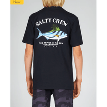 Charger l&#39;image dans la galerie, Tee-shirt Enfant Salty Crew Rooster Black
